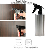 304 Stainless Steel Sprinkle Watering Can Pouring Flower Bottle, 250ml, 350ml, 550ml