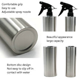 304 Stainless Steel Sprinkle Watering Can Pouring Flower Bottle, 250ml, 350ml, 550ml