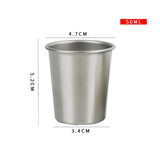 304 Stainless Steel Beer Mug Anti-Fall Children Water Cup, Capacity: 50ml, 50ml