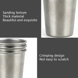 304 Stainless Steel Beer Mug Anti-Fall Children Water Cup, Capacity: 50ml, 50ml