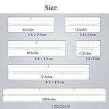 12 Holes Pure Black Handmade Canvas Roll Pen Bag Large Capacity Boy And Girl Sketch Color Pencil Curtain, 12 Holes, 24 Holes, 36 Holes, 48 Holesk, 72 Holes, 108 Holes