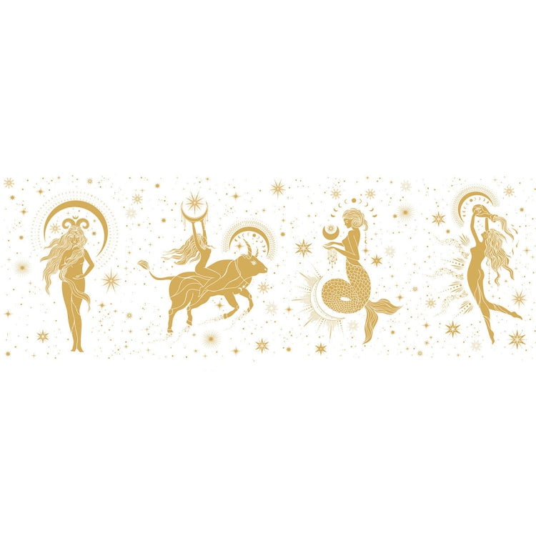 88988 Colorful Bronzing Washi Tape Starry Sky Hand Account Tape, Constellation Girl 1, Constellation Girl 2, Constellation Girl 3, Star Hot Silver 4, Star Hot Stamping 5