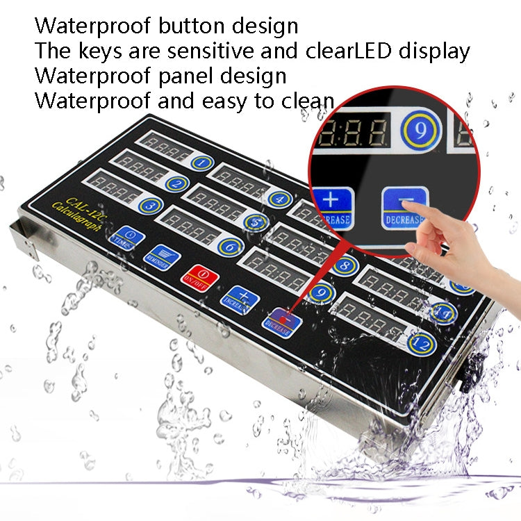 Kitchen Timer Fried Chicken Burger Baked Timer, EU Plug, 4 Channel, 6 Channel, 8 Channel, 12 Channel