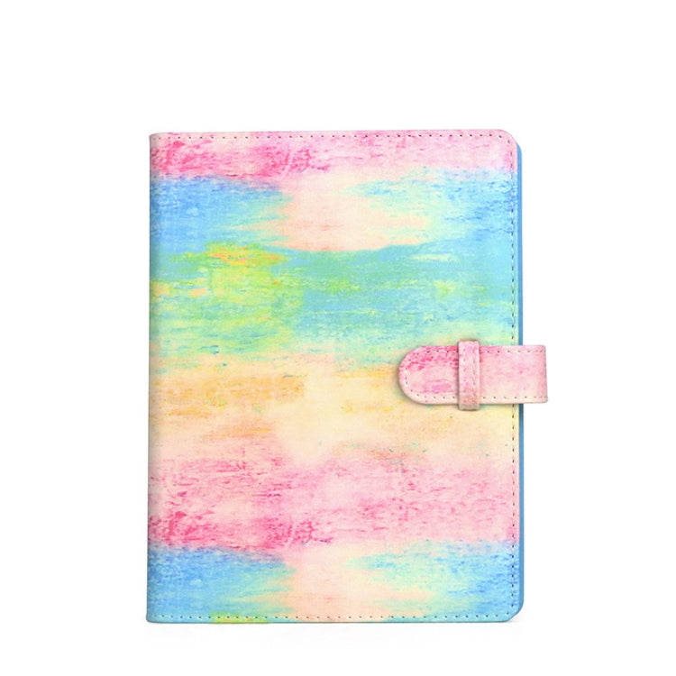 3-Inch 128-Piece PU Photo Album Laser Symphony Mini Digital Photo Storage, Illusion Silver, Illusion Pink, Illusion Purple, Oil, Air-sea Anchor Oil