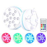 15 LEDs RF Remote Control Diving Light Magnetic Waterproof Pool Lamp, Spec:, 1 PC + 1 RC, 2 PCS + 1 RC, 2 PCS + 2 x RC 1 PC + 1 RC