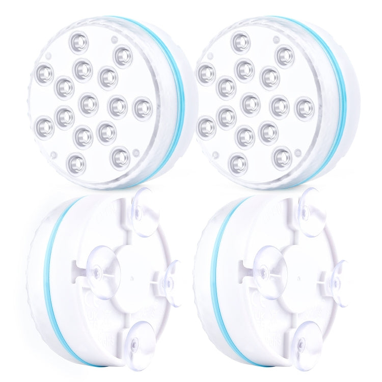 15 LEDs RF Remote Control Diving Light Magnetic Waterproof Pool Lamp, Spec:, 1 PC + 1 RC, 2 PCS + 1 RC, 2 PCS + 2 x RC