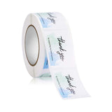 5 Rolls Thank You Label Seal Decoration Sticker, 2.5x3.7cm