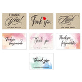 5 Rolls Thank You Label Seal Decoration Sticker, 2.5x3.7cm