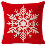 Christmas Linen Red Hug Pillowcase Without Pillow Core, 45 x 45cm