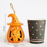 Halloween Decoration Pumpkin Lantern LED Luminous Ornaments Venue Layout Props, Pumpkin Lantern