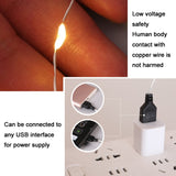 Christmas Decoration Lights USB Ring Doll 10 in 1 String Lights, Reindeer, Santa Claus, Christmas Tree, Snowman