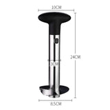 2 PCS Stainless Steel Pineapple Peeler Slicers Fruit Cutter Kitchen Tools, Pineapple Corer Slicer (Black handle), Pineapple Corer Slicer (Yellow handle), Pineapple Corer Slicer (Fruit Green handle)