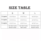 Black Corridor Easy Disassembly Doorway Compartment Iron Floor Shoe Rack, Triple S, Triple L