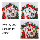 1SD2021006 Christmas Party Decoration Aluminum Film Balloons, Style:, Gift, Running, Wreath