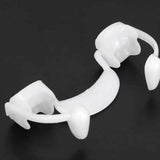 4 PCS Halloween Decoration Vampire Teeth Retractable Zombie Teeth,Packaging:, OPP, Plastic Box