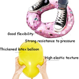 5011 Birthday Party Decoration 12 Inch Mermaid Tail Latex Balloon Set