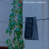 2 PCS N771 Solar Wall Light Up And Down Lights Outdoor Wall Lights Garden Light, Colorful Light, Warm+White Light