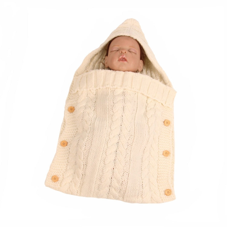 Zzsd0002 Autumn / Winter Baby Knitted Woolen Button Sleeping Bag Photography Blanket Stroller Sleeping Bag, Zzsd0002 Black, Zzsd0002 Beige, Zzsd0002 Sapphire, Zzsd0002 Cream White, Zzsd0002 Big Red, Zzsd0002 Dark Gray