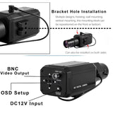 Vanxse 1000-line 3.5-8mm Zoom Lens Analog Camcorder, NTSC, PAL