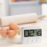 118S LCD Digital Display Countdown Timer Large Screen Kitchen Timer, 118S