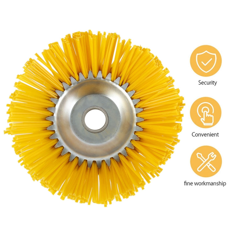 8 Inch Nylon Wire Weeding Machine Head Bowl Type Weeding Brush, 8 Inch Weeding Brush