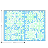1set Christmas Luminous Fluorescent Snowflake Decoration Sticker,Style:, BQ028 With Glue, BQ028 Static Electricity, BQ028 Enhanced Static Electricity, BQ029 Enhanced Static Electricity