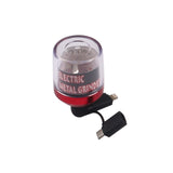 USB Electric Cigarette Grinder Convenient And Fast Cigarette Crusher, Red, Blue, Black Red
