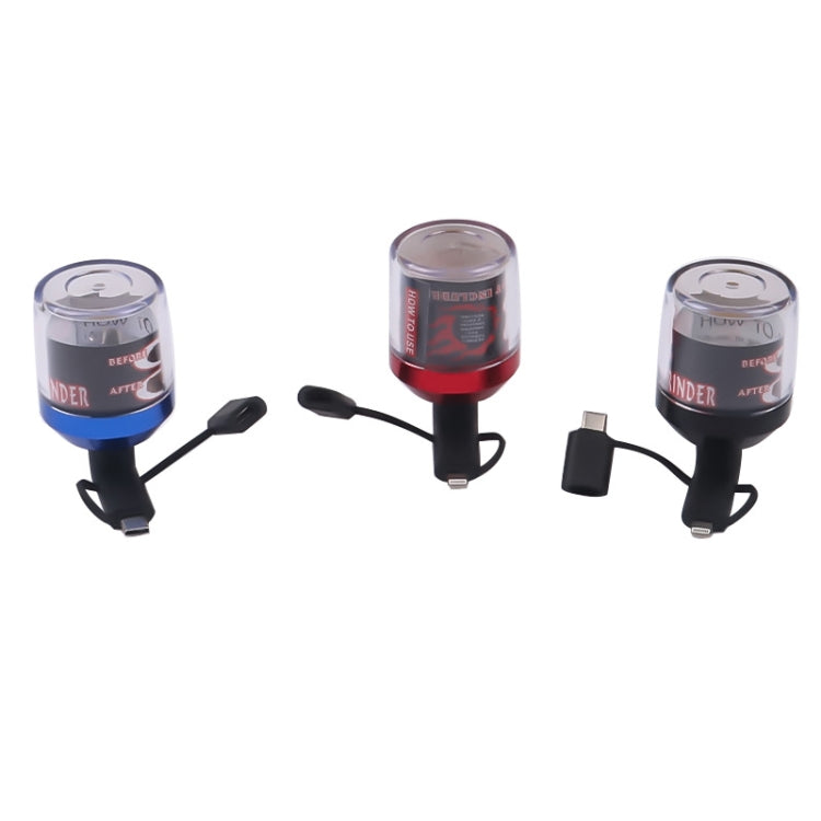 USB Electric Cigarette Grinder Convenient And Fast Cigarette Crusher, Red, Blue, Black