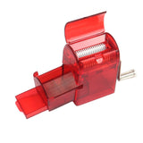 MYQ-053 Hand-cranked Cigarette Grinder Cigarette Puller Plastic Drawer Grinder, Red, Green, Black, Blue