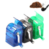 MYQ-053 Hand-cranked Cigarette Grinder Cigarette Puller Plastic Drawer Grinder, Red, Green, Black, Blue
