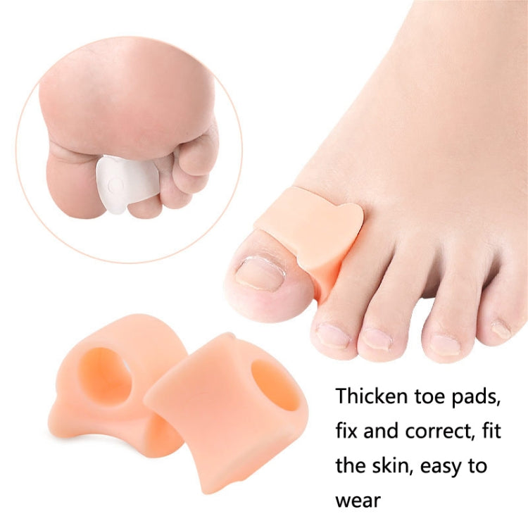 10 Pairs Great Toe Orthosis Separator Soft and Comfortable Toe Care Cover, S, M, L