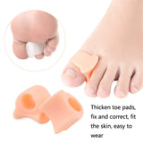 10 Pairs Great Toe Orthosis Separator Soft and Comfortable Toe Care Cover, S, M, L