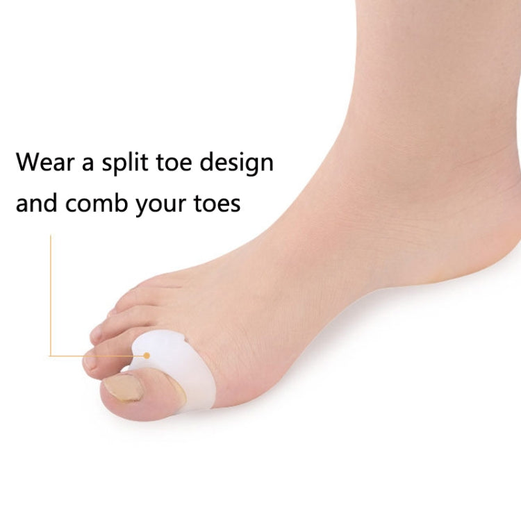 10 Pairs Great Toe Orthosis Separator Soft and Comfortable Toe Care Cover, S, M, L