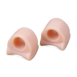 10 Pairs Great Toe Orthosis Separator Soft and Comfortable Toe Care Cover, S, M, L M Skin Color
