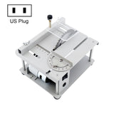 150W Miniature Precision Table Saw Mini Chainsaw Portable Woodworking Sliding Table Saw Multifunctional Cutting Machine,, US Plug, EU Plug, UK Plug, AU Plug