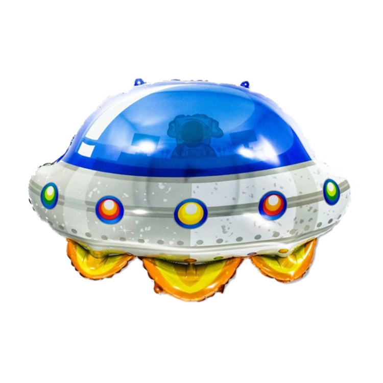 10 PCS Space Aluminum Film Balloon Children Decorate Birthday Party Decoration Balloons,Style:, Golden Space Man, Double-sided Space Man, Round Rocket, Space Rocket, Astronaut, Earth, Retro Plane, Universe, Space Birthday, Blue Universe