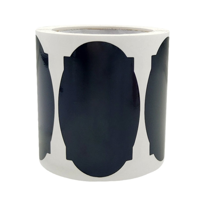 PVC Removable Waterproof Sticker Kitchen Decoration Blackboard Label, 35x55mm