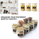 Special-shaped PVC Waterproof Blackboard Wine Bottle Sticker, 55x35mm