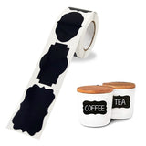 PVC Removable Waterproof Sticker Kitchen Decoration Blackboard Label, 55x35mm