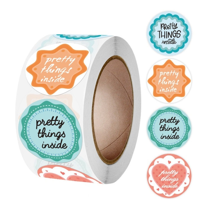 10 PCS Thank You Goods Decorative Sealing Stickers Envelope Decorative Stickers, K-104 Stickers K-104 Stickers