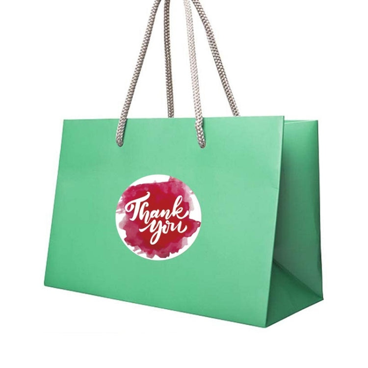 10 PCS Thank You Self-adhesive Rainbow Sticker Envelope Seal With Wedding Decoration Label, A-173 Stickers