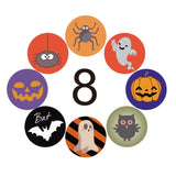 Halloween Stickers Gift Decoration Baking Cake Packaging Labels, 2.5cm / 1 Inch