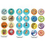 10 PCS Thank You Round Sealing Sticker Handicraft Decoration Bakery Cake Packaging Label, A-409, A-410, A-411