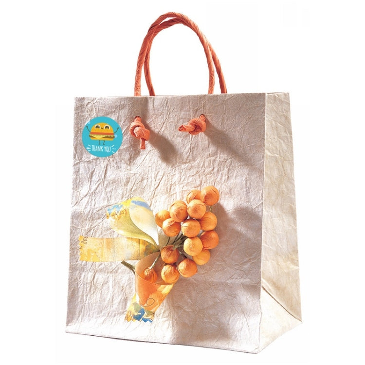 10 PCS Thank You Round Sealing Sticker Handicraft Decoration Bakery Cake Packaging Label, A-409, A-410, A-411