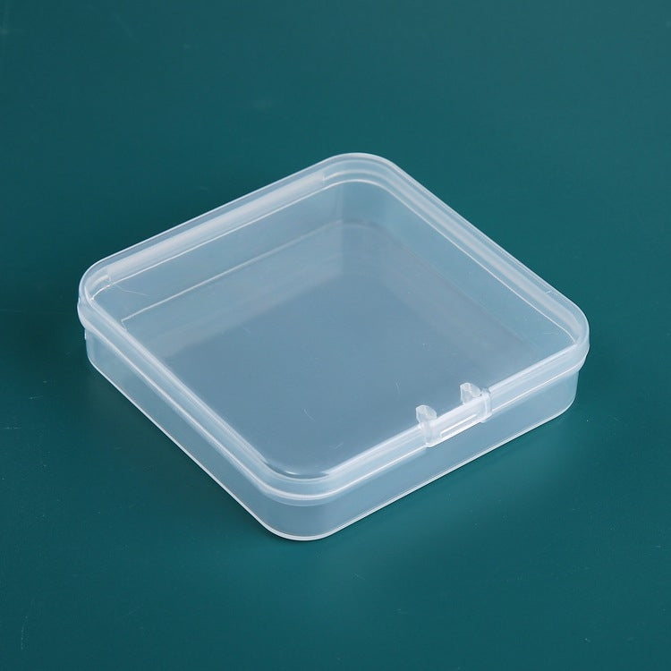 20 PCS Square Plastic Box With Cover Transparent Storage Box PP Parts Tool Box Electronic Component Accessories Box, 20 PCS Square 20 PCS Square