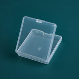20 PCS With Cover Transparent PP Plastic Box Parts Jewelry Storage Box, 20 PCS