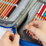 Waterproof Pencil Case 72 Color Large Capacity Sketch Pencil Bag Stationery Set