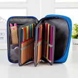 Waterproof Pencil Case 72 Color Large Capacity Sketch Pencil Bag Stationery Set