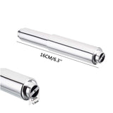 Tissue Box Plastic Retractable Shaft Core Spring Retractable Roll Paper Shaft, Style: Black, Chrome Stretch, Nickel Wire Drawing, Black