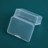 20 PCS Rectangular Plastic Box Transparent Parts PP Storage Box With Cover, 20 PCS Rectangular